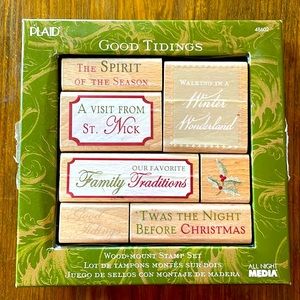 Good Tidings Stamp Set